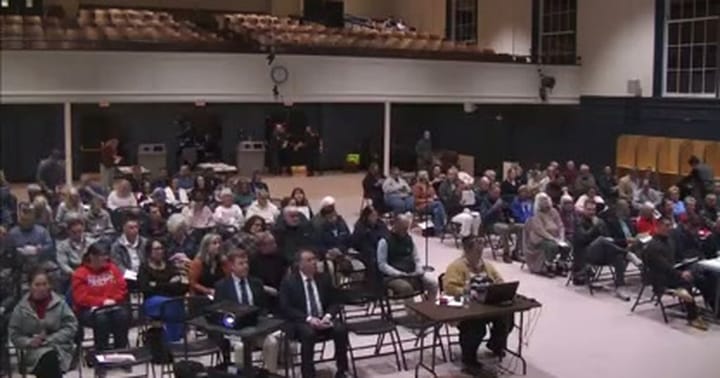 From the Special Town Meeting